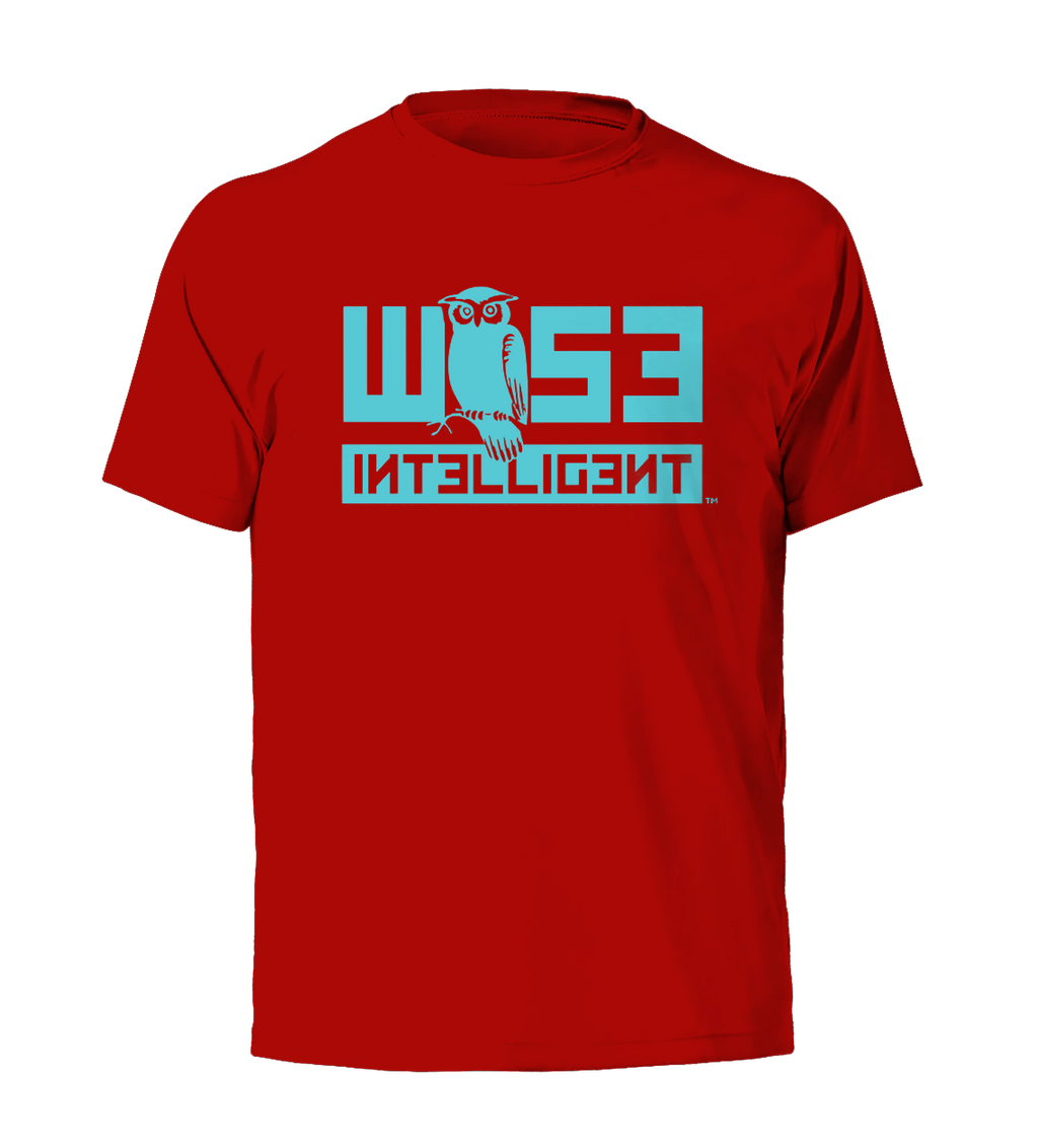Wise Intelligent Official T (Red/Teal)