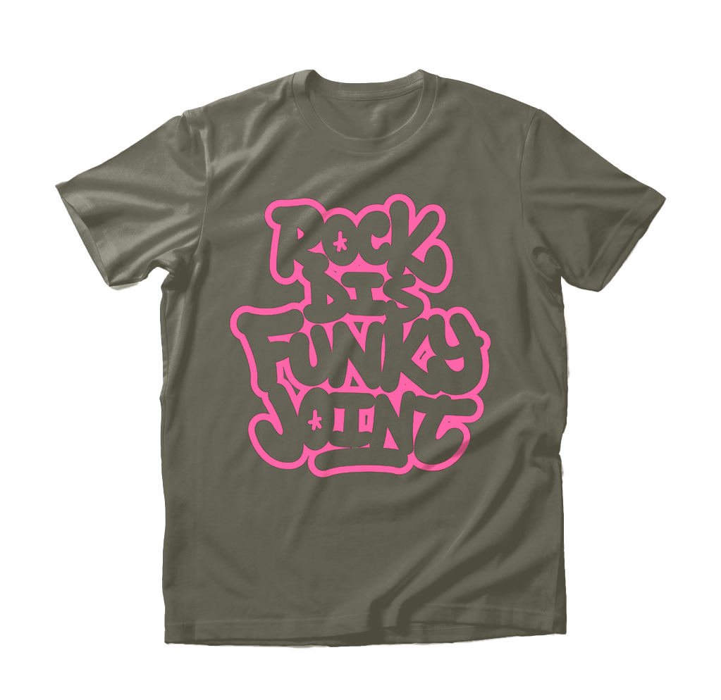 Rock Dis Funky Joint T (Olive Green)