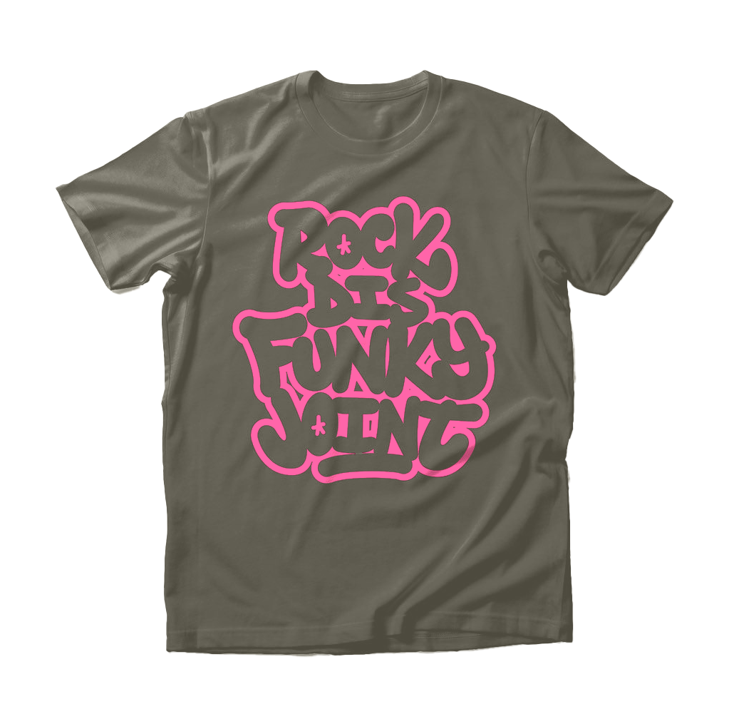 Rock Dis Funky Joint T (Olive Green) – Wise Intelligent