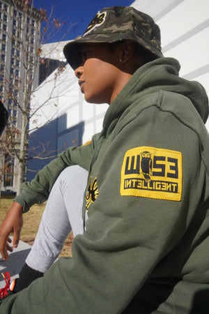 Official Wise Intelligent Hoodie - Green
